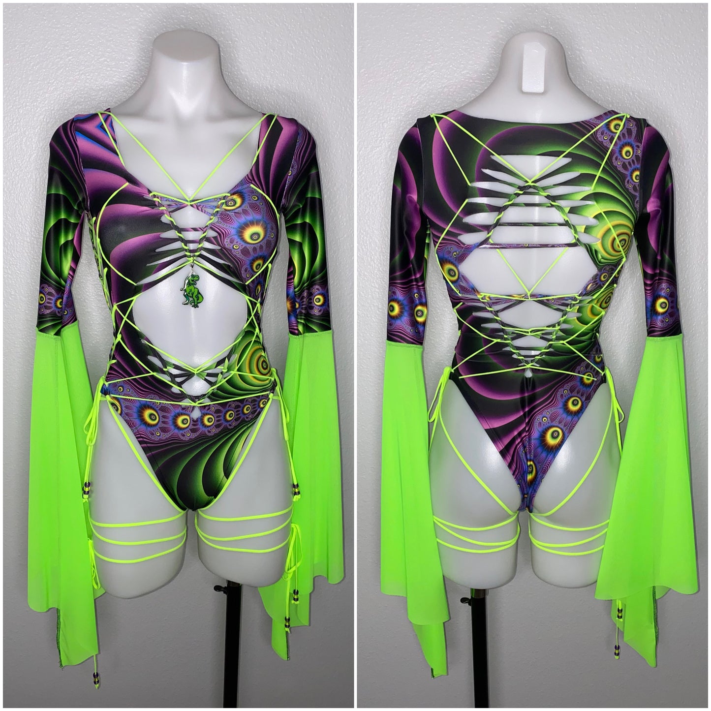 Braided Bodysuit X Pumayana Artwork X TinyHandsCult
