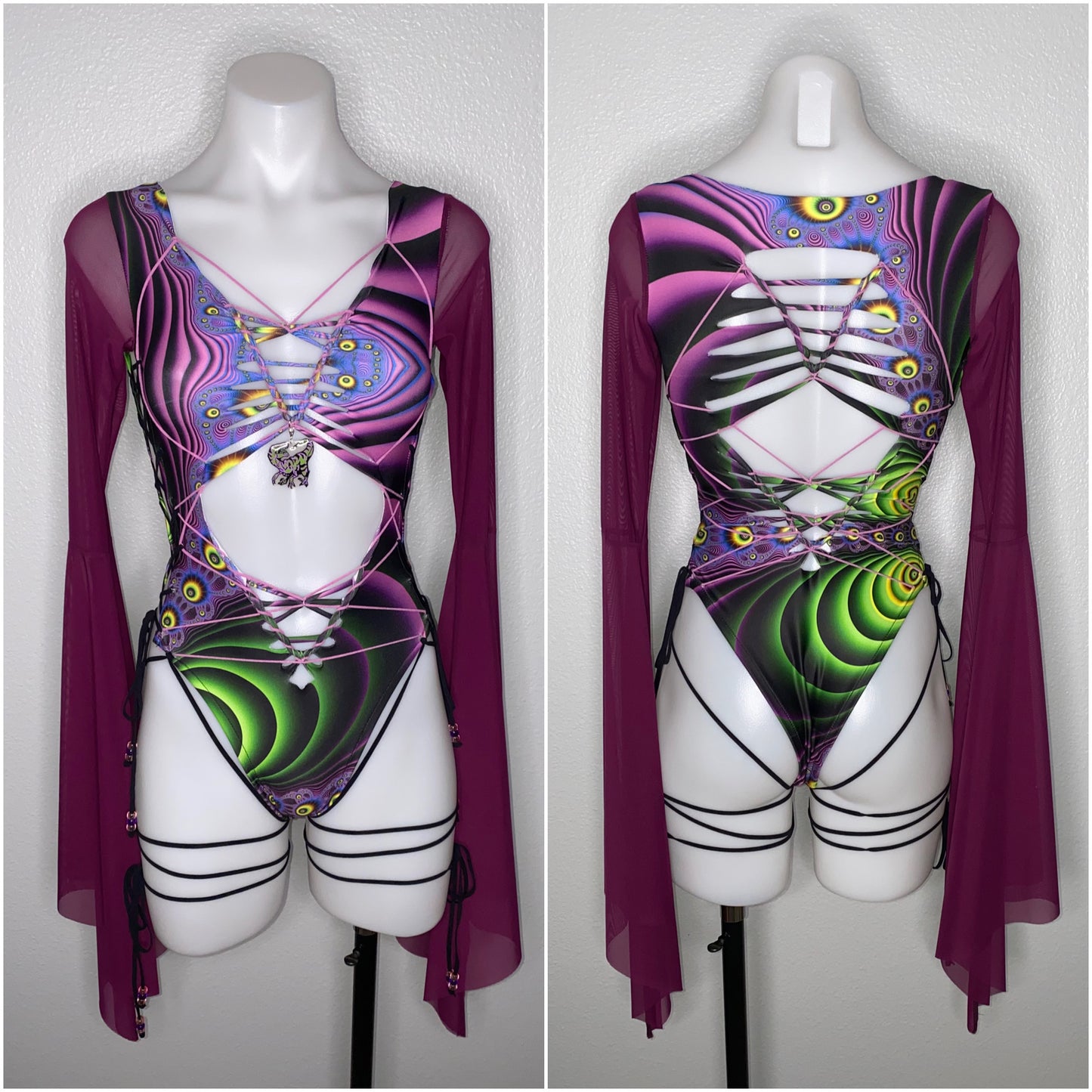 Braided Bodysuit X Pumayana Artwork X TinyHandsCult