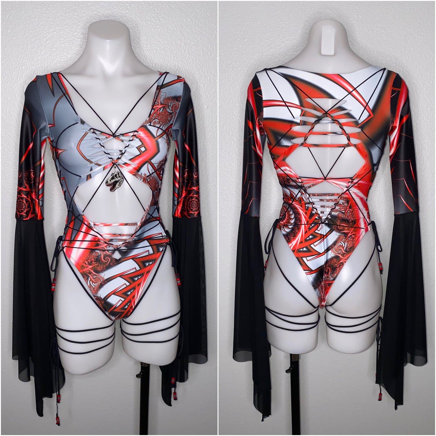 Braided Bodysuit X Pumayana Artwork X TinyHandsCult