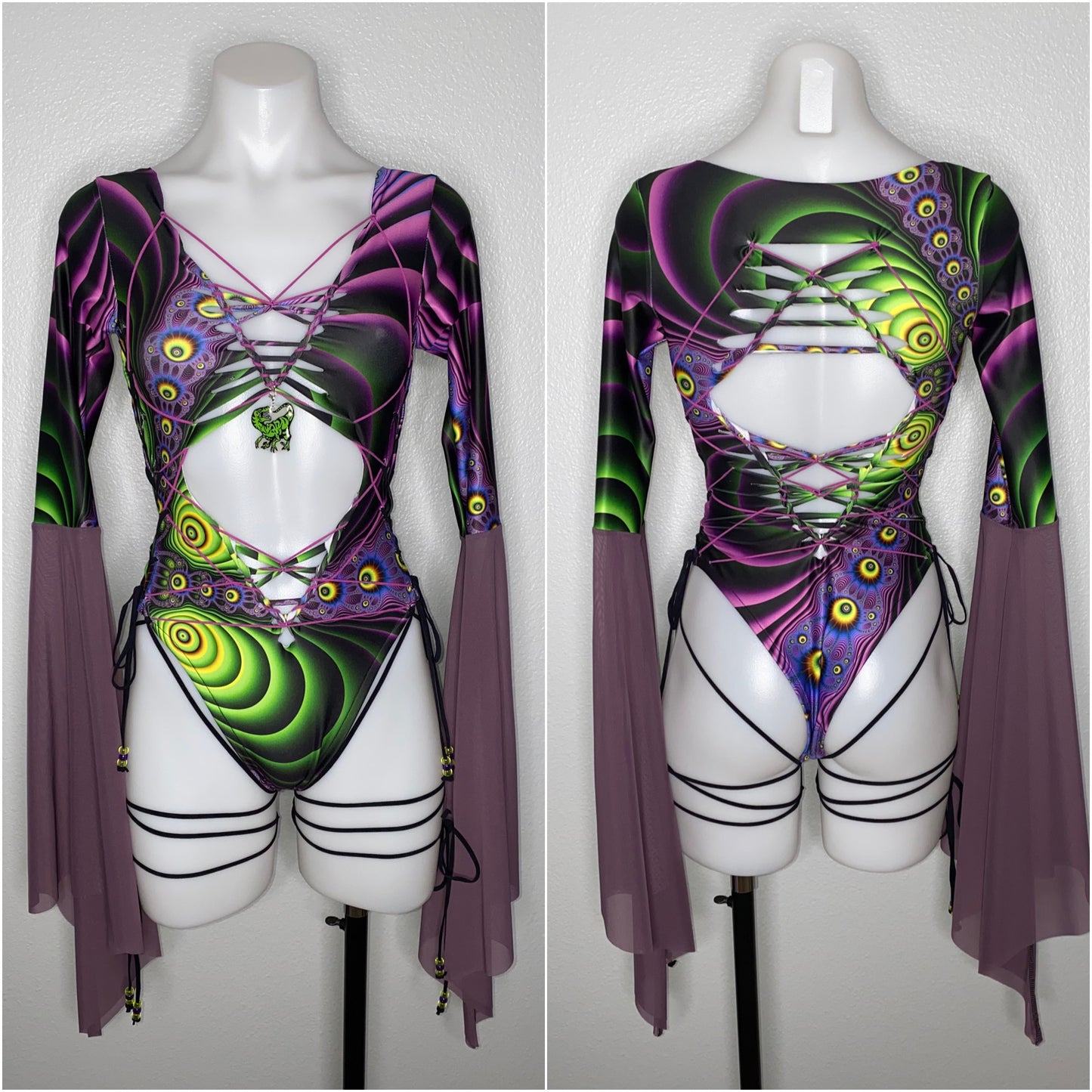 Braided Bodysuit X Pumayana Artwork X TinyHandsCult