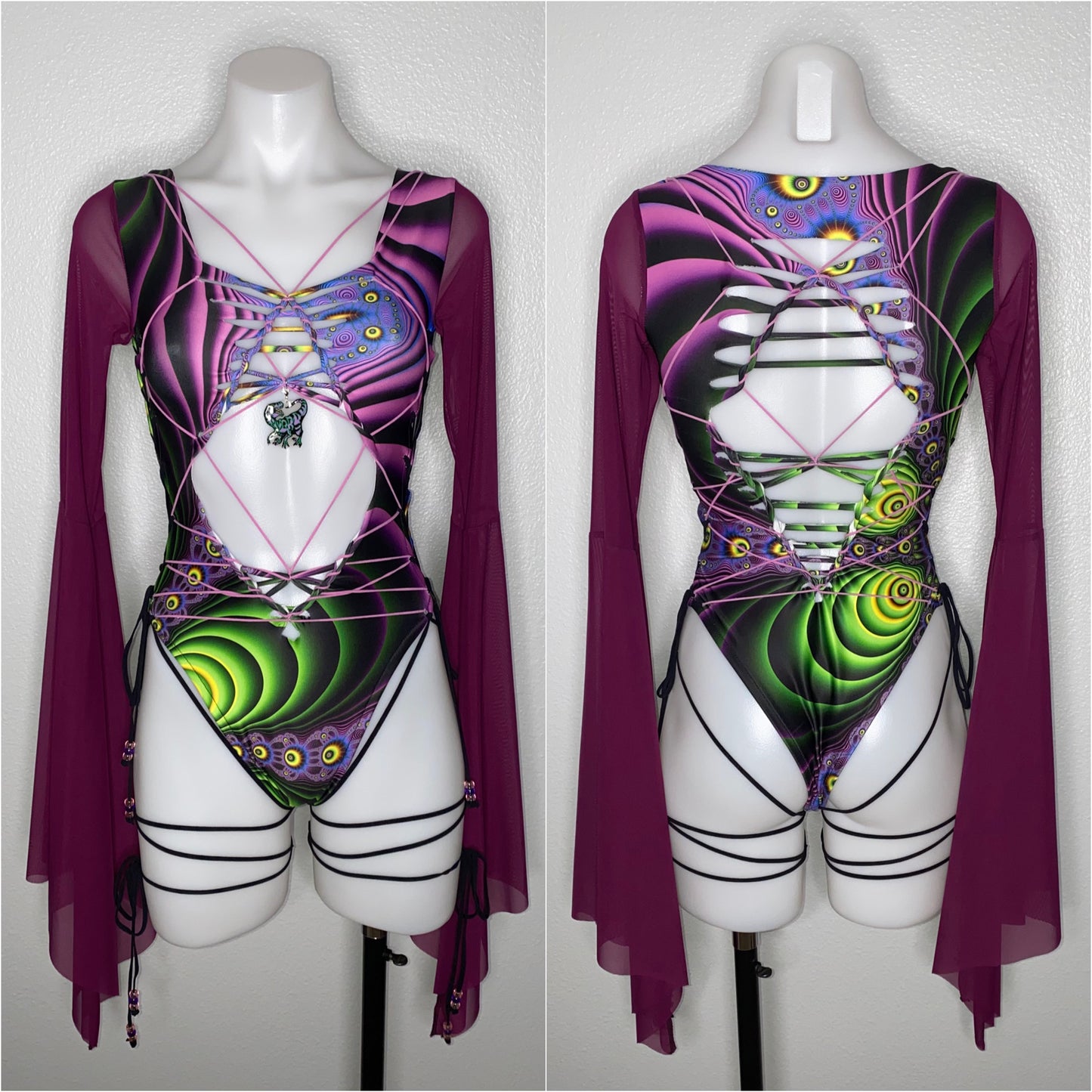 Braided Bodysuit X Pumayana Artwork X TinyHandsCult