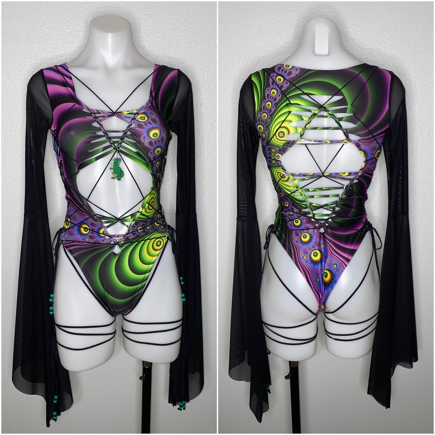 Braided Bodysuit X Pumayana Artwork X TinyHandsCult