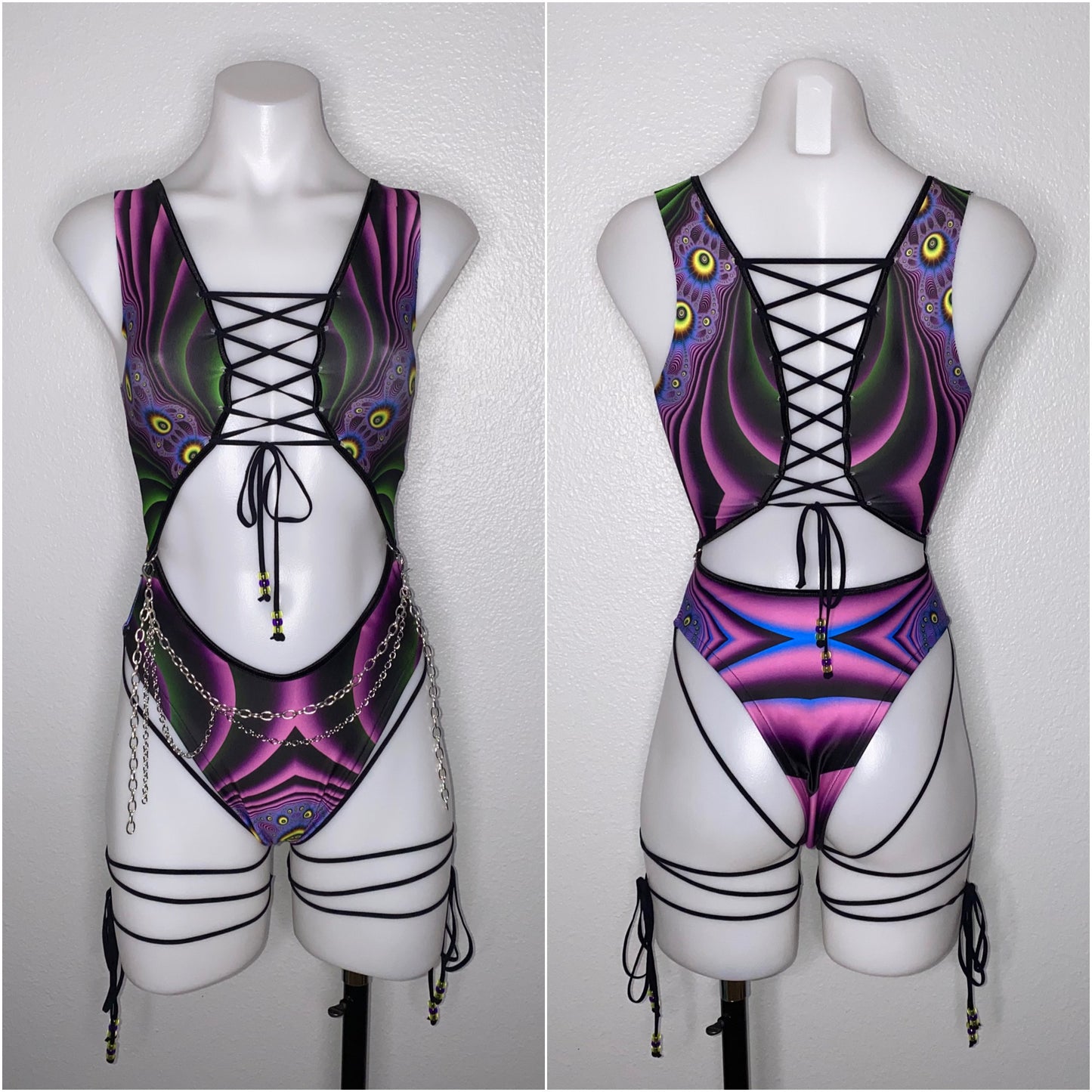 Braided Bodysuit X Pumayana Artwork