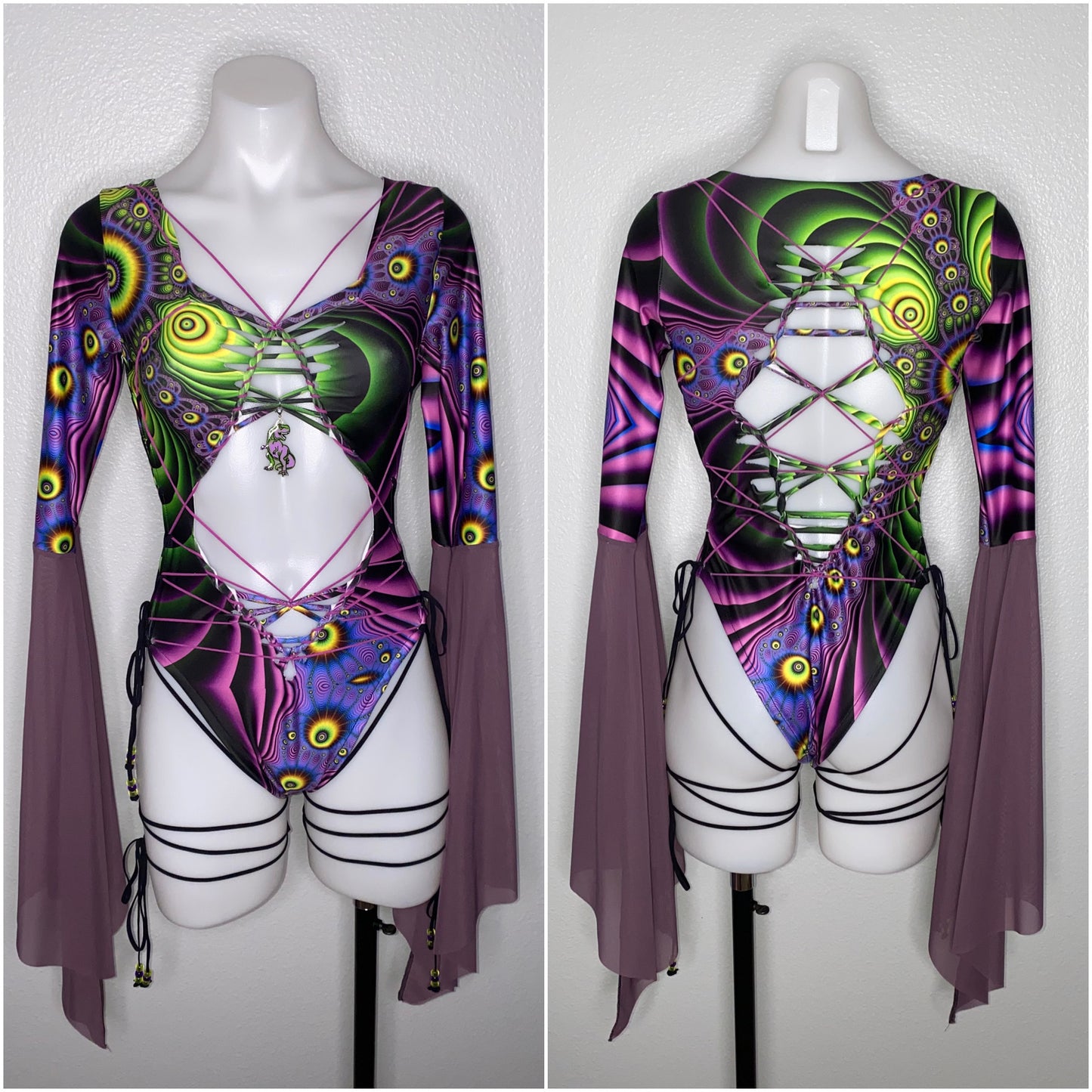 Braided Bodysuit X Pumayana Artwork X TinyHandsCult