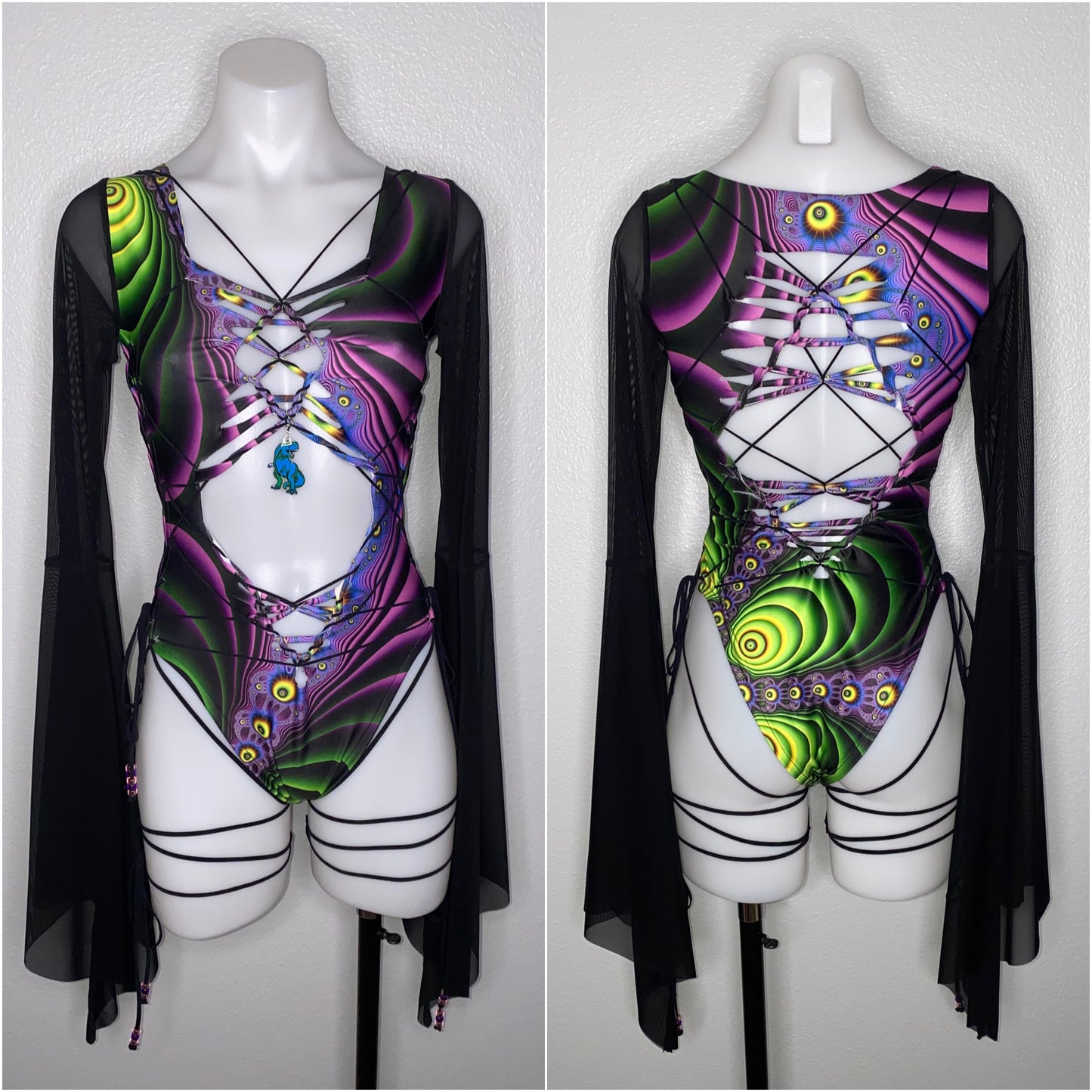 Braided Bodysuit X Pumayana Artwork X TinyHandsCult