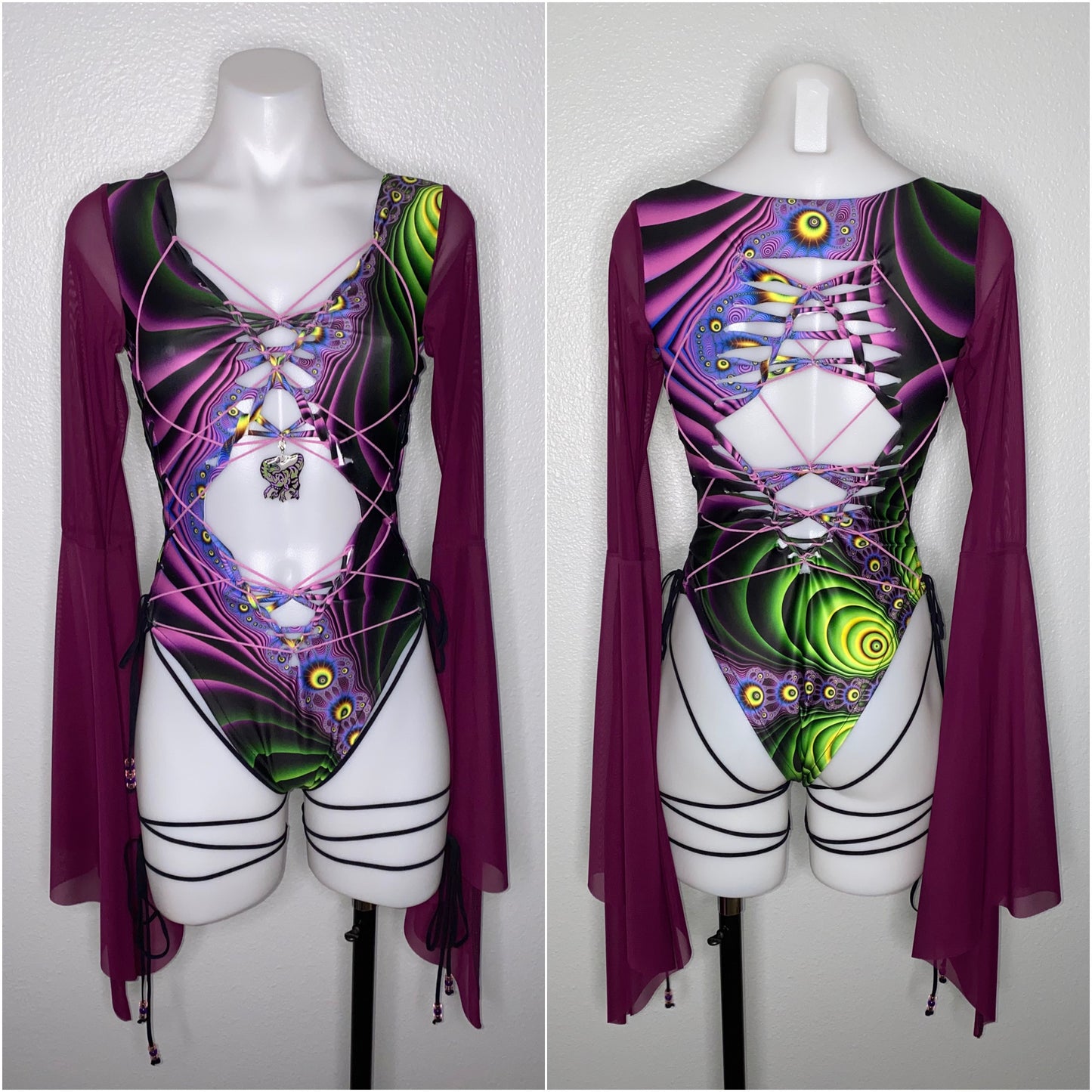 Braided Bodysuit X Pumayana Artwork X TinyHandsCult