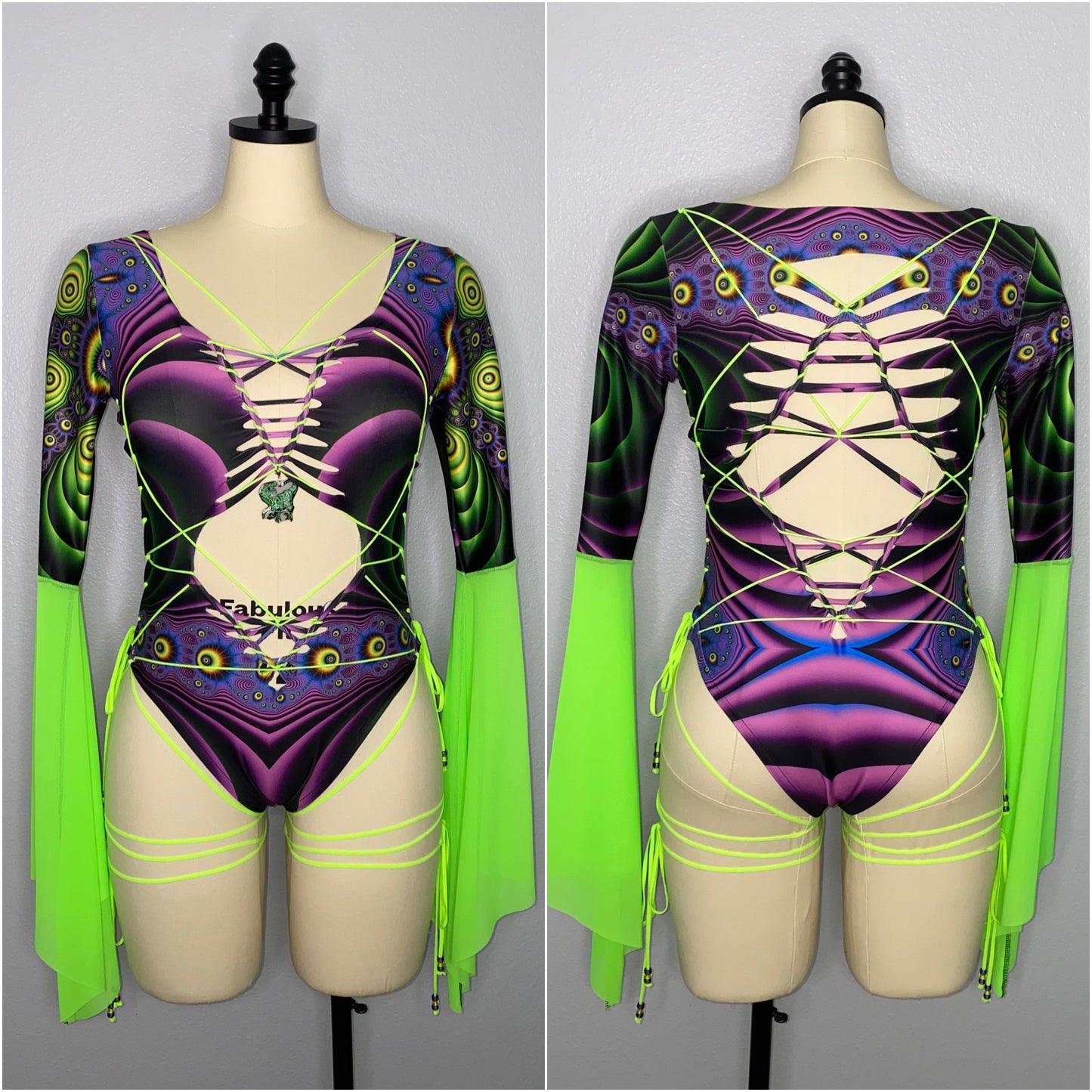 Braided Bodysuit X Pumayana Artwork X TinyHandsCult