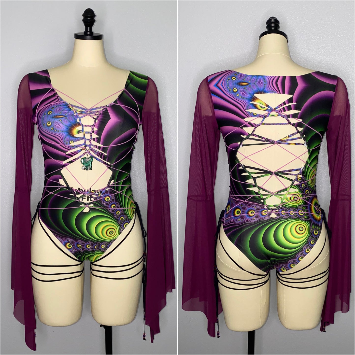 Braided Bodysuit X Pumayana Artwork X TinyHandsCult