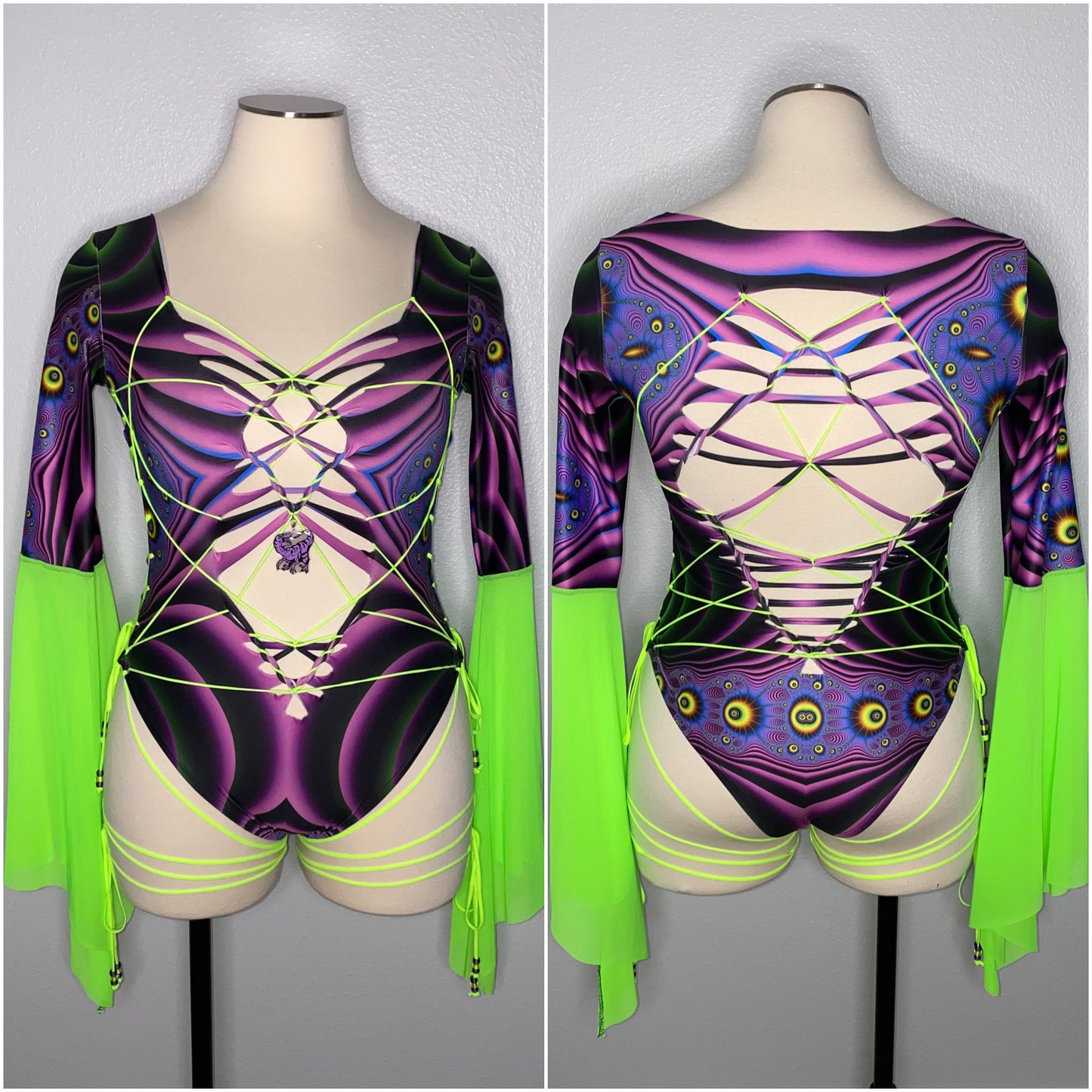 Braided Bodysuit X Pumayana Artwork X TinyHandsCult