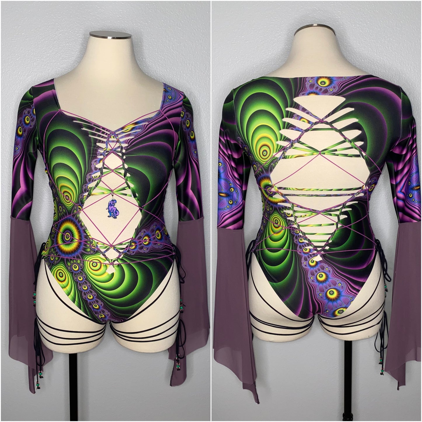 Braided Bodysuit X Pumayana Artwork X TinyHandsCult
