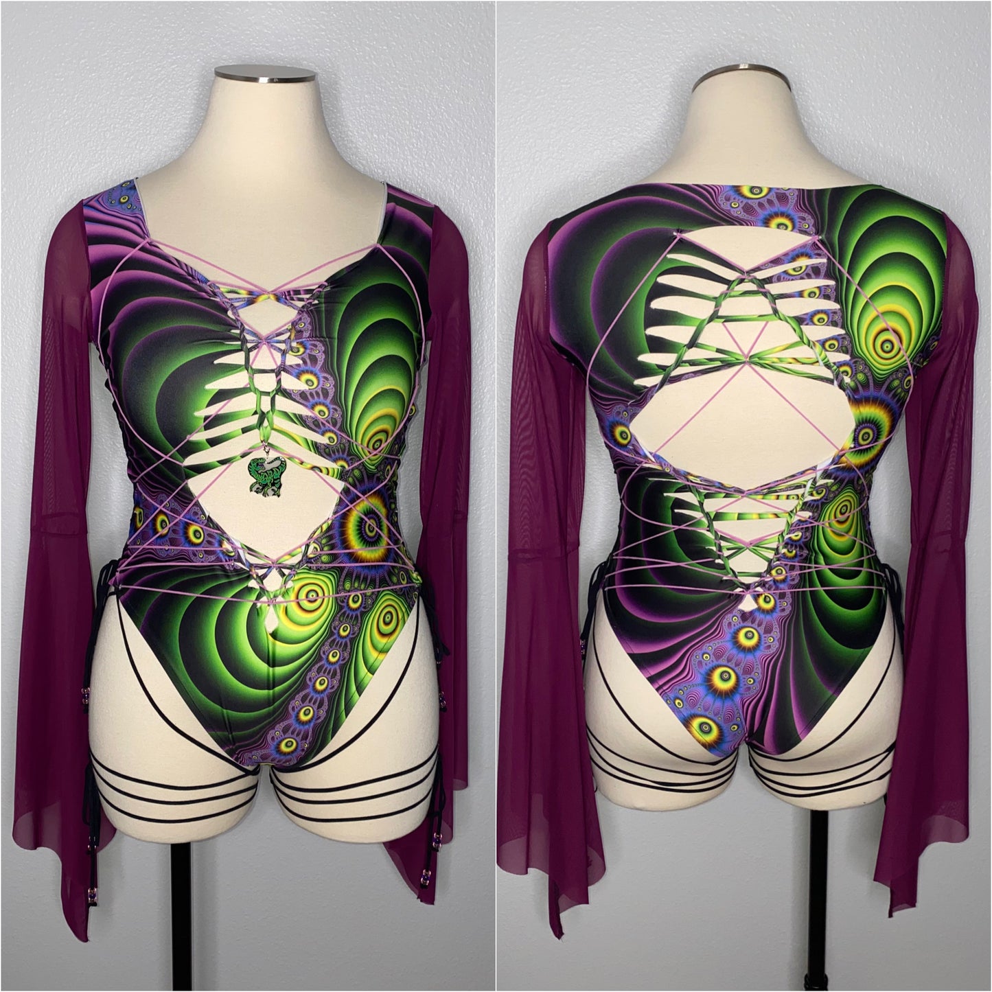 Braided Bodysuit X Pumayana Artwork X TinyHandsCult