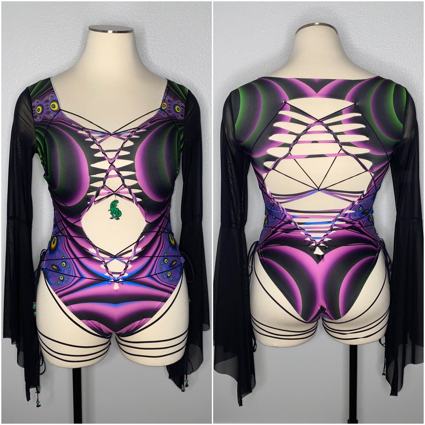 Braided Bodysuit X Pumayana Artwork X TinyHandsCult