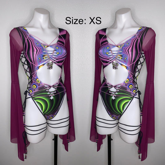 Braided Bodysuit X Pumayana Artwork X TinyHandsCult