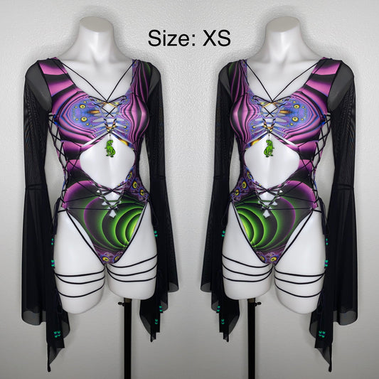 Braided Bodysuit X Pumayana Artwork X TinyHandsCult