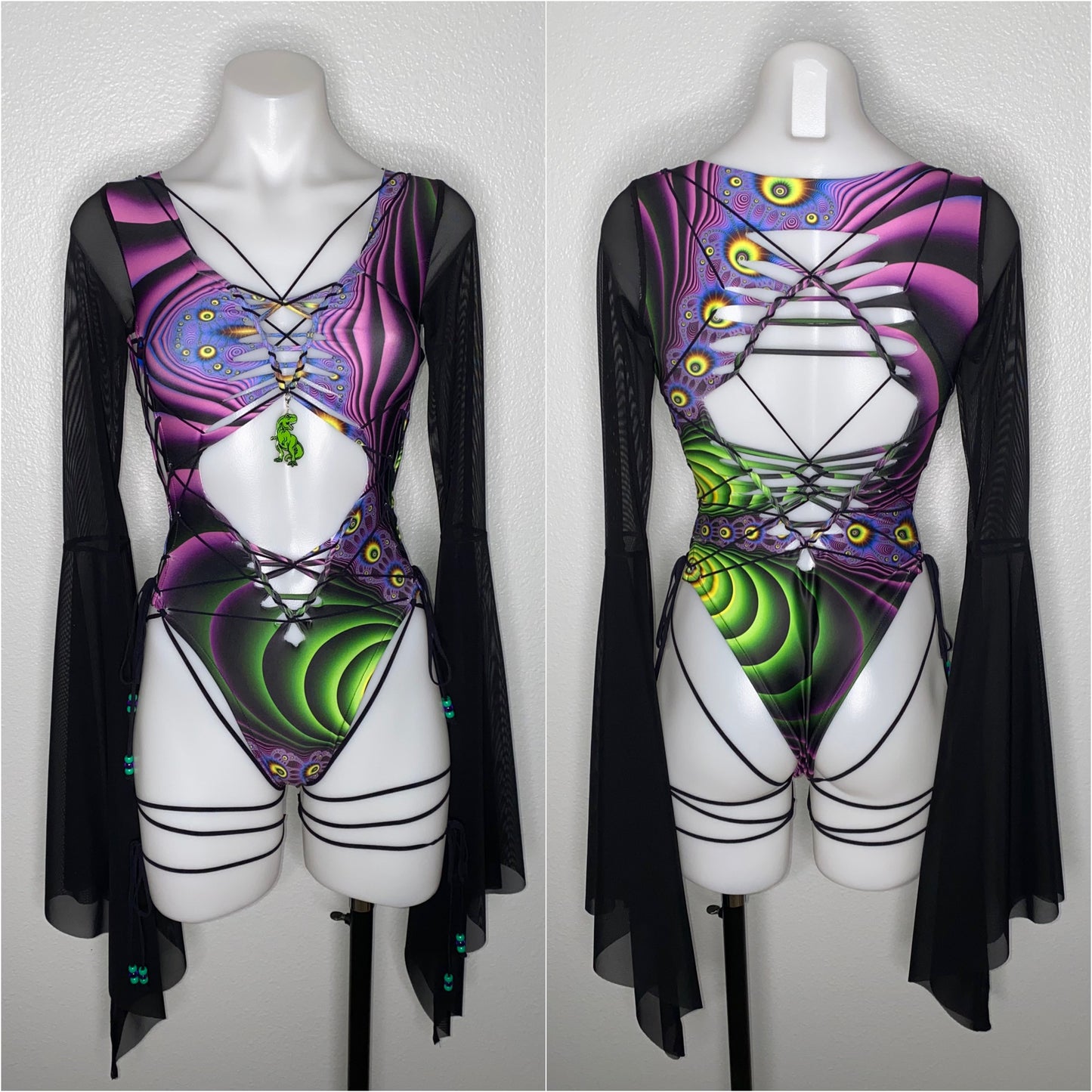 Braided Bodysuit X Pumayana Artwork X TinyHandsCult