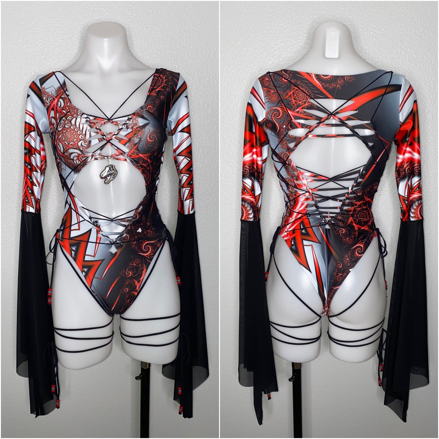 Braided Bodysuit X Pumayana Artwork X TinyHandsCult