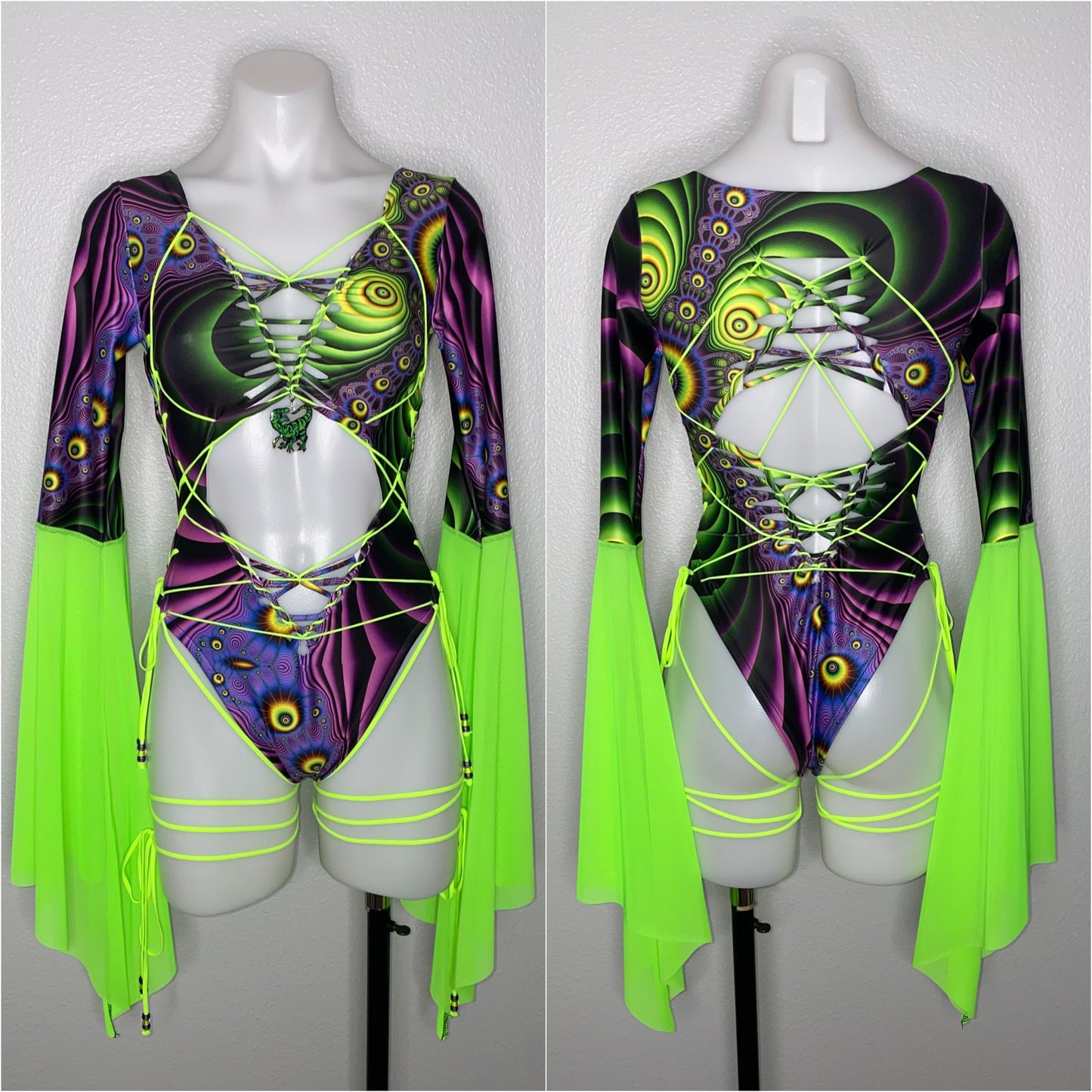 Braided Bodysuit X Pumayana Artwork X TinyHandsCult