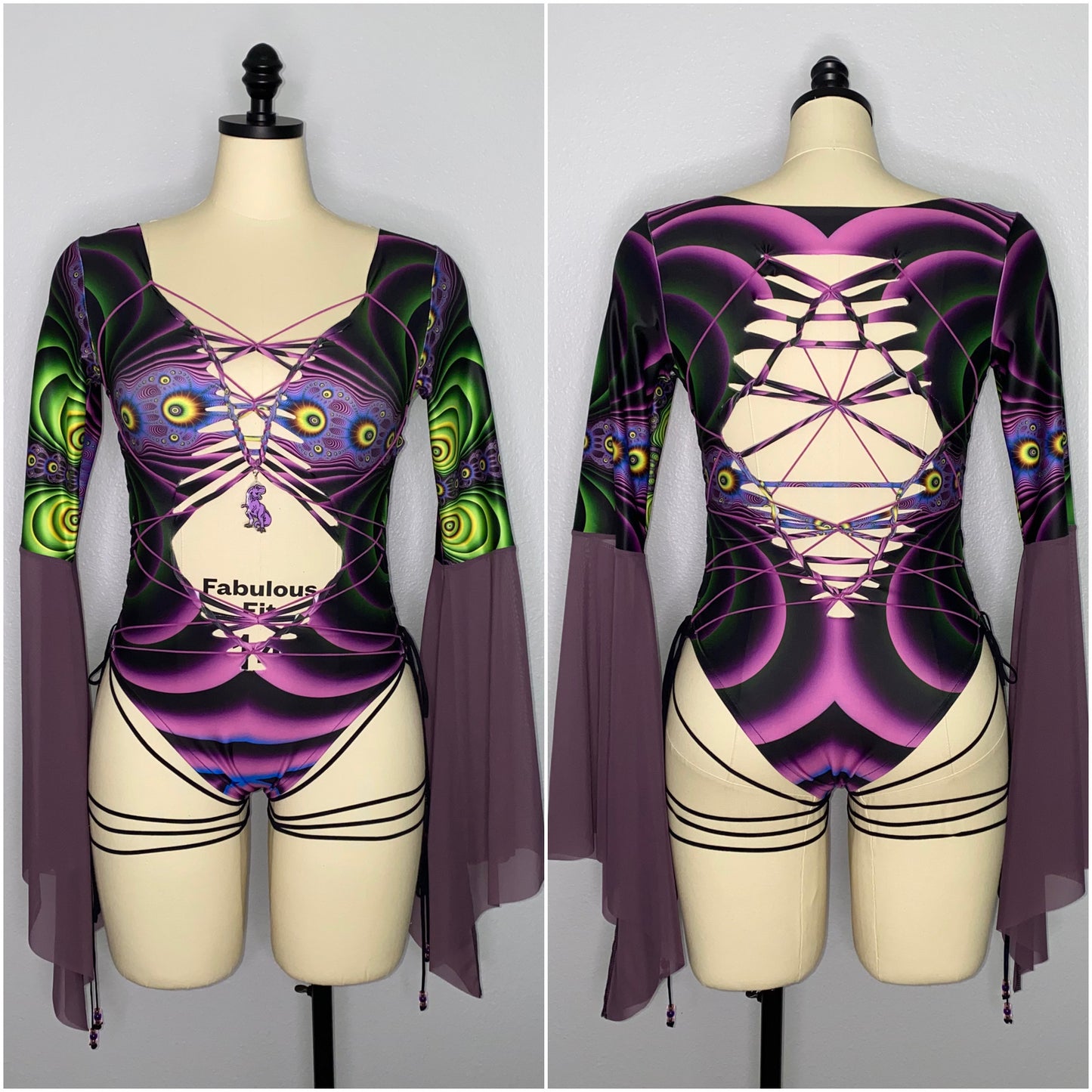 Braided Bodysuit X Pumayana Artwork X TinyHandsCult
