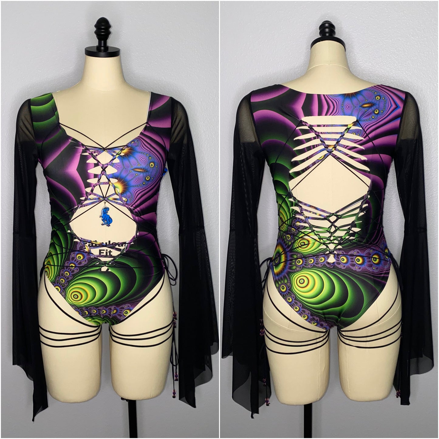 Braided Bodysuit X Pumayana Artwork X TinyHandsCult