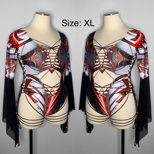 Braided Bodysuit X Pumayana Artwork X TinyHandsCult