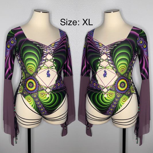 Braided Bodysuit X Pumayana Artwork X TinyHandsCult